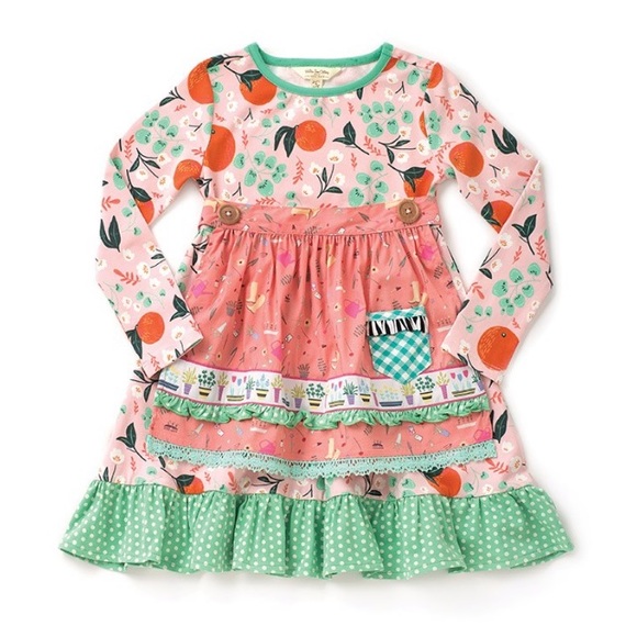 matilda jane orange dress